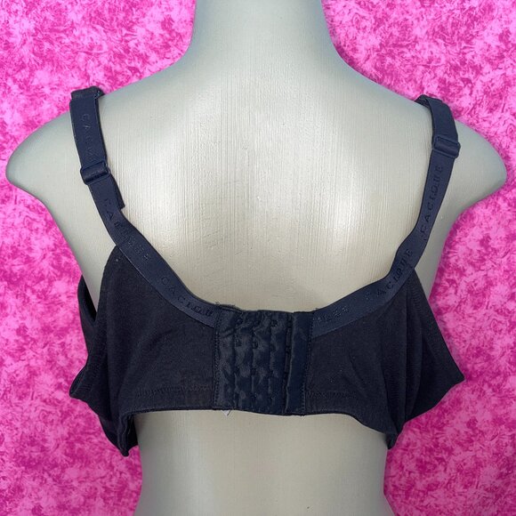LANE BRYANT CACIQUE COTTON BOOST PLUNGE BRA SZ 44DDD - Picture 2 of 2